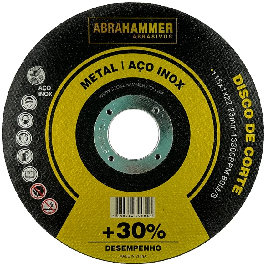 Disco de Corte Metal/Aço Inox